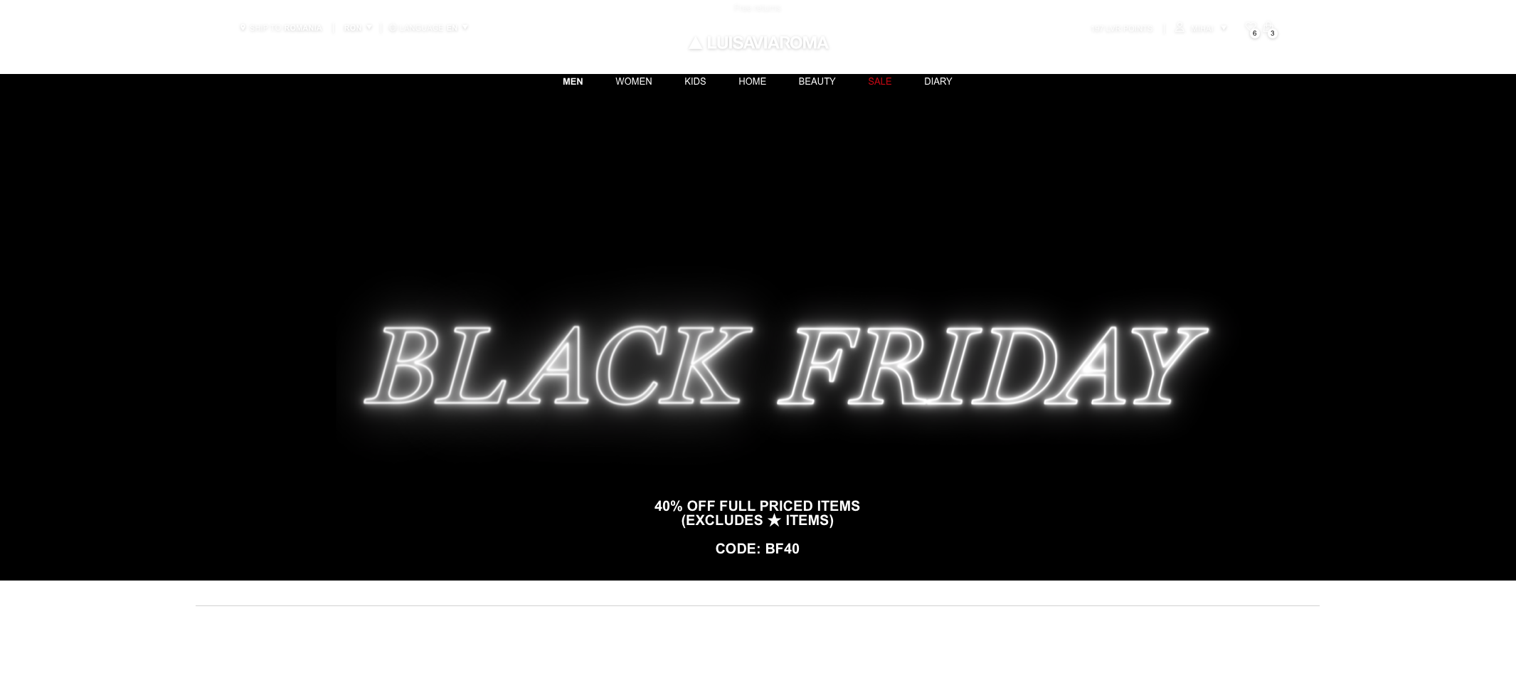 Black Friday online